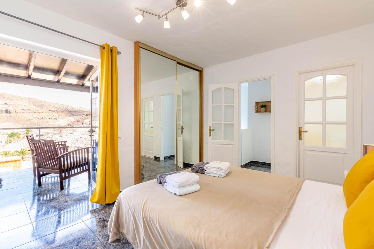 Canarian Holiday Home - Casa Los Caideros Mogán Extérieur photo